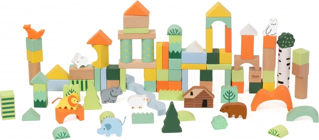 Blocchi di legno creativi Mondo della Foresta di Classic World