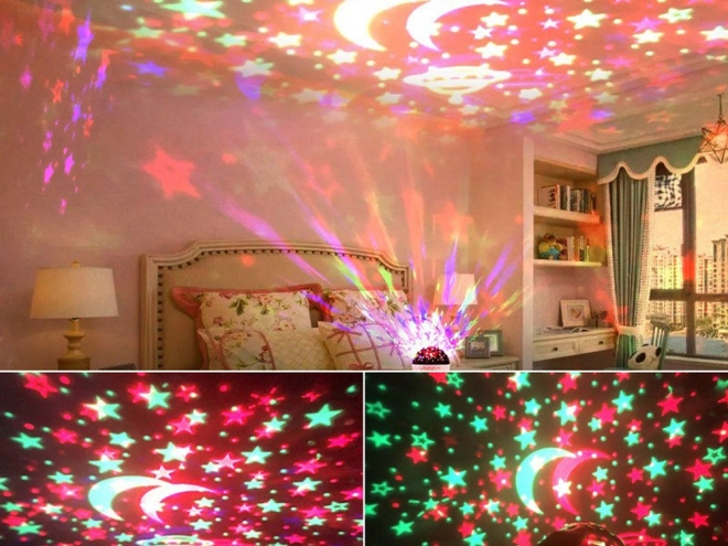 Proiettore di luci stellari notturne con altoparlante Bluetooth USB