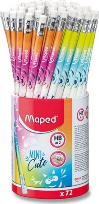 Matita grafite Maped Black'Peps Mini Cute HB