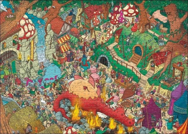 Puzzle Terra della Fantasia 1000 pezzi