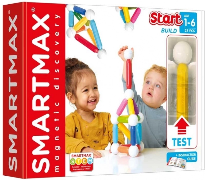 Stavebnica Magnetica SMARTMAX per Bambini