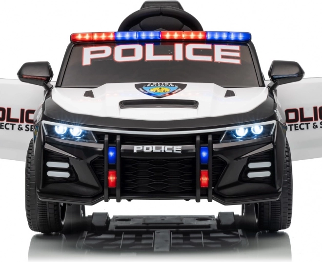 auto della polizia nero 911 Agenzia