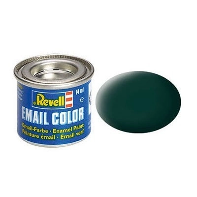 Colore Email Nero-Verde Opaco REVELL