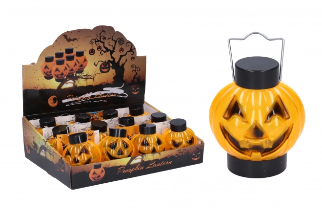 Zucca di Halloween luminosa 8x7 cm
