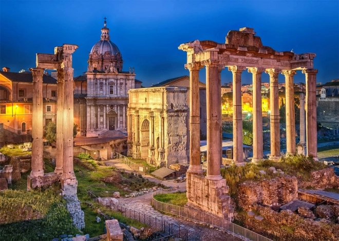 Pittura a diamante Foro Romano
