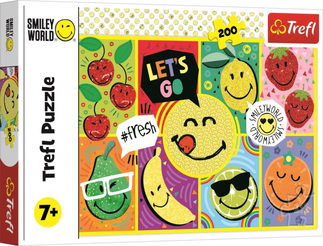 Puzzle 200 Pezzi Smiley Felice Trefl