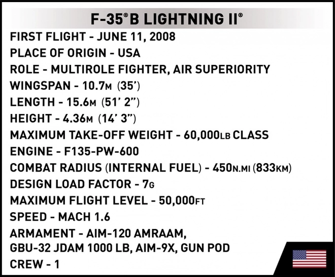 Caccia F-35B Lightning II delle Forze Armate USAF