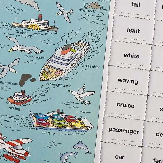 Puzzle di inglese 8: In mare di LARSEN