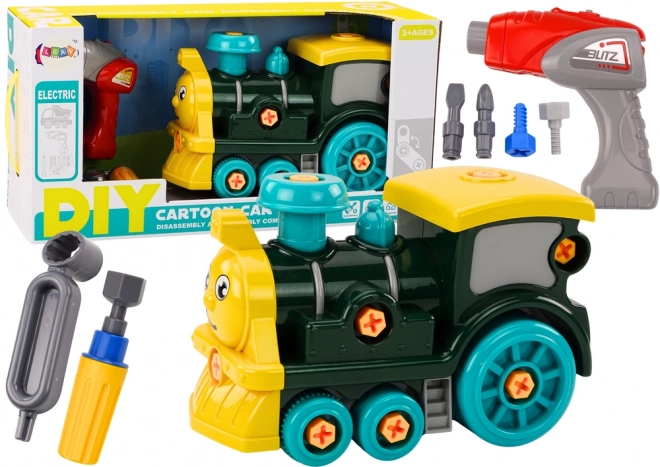 Locomotiva da Carta Verde Fai-Da-Te per Bambini