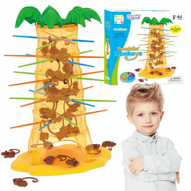 Gioco di Abilità Scimmie Cadute 3+