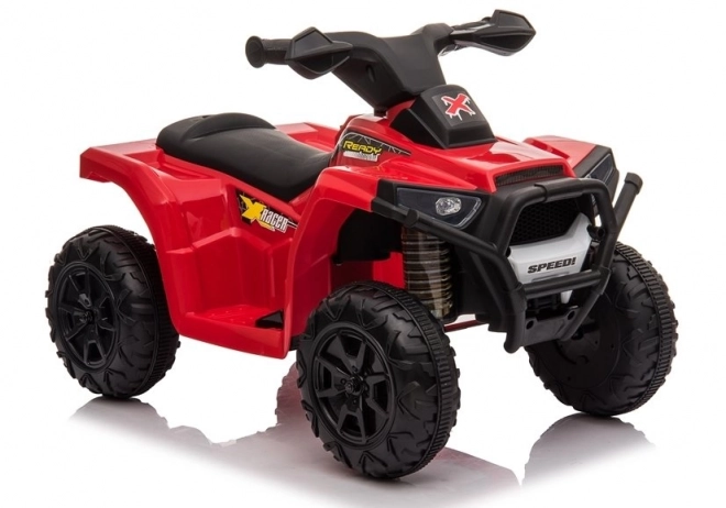 Quad elettrico rosso per bambini