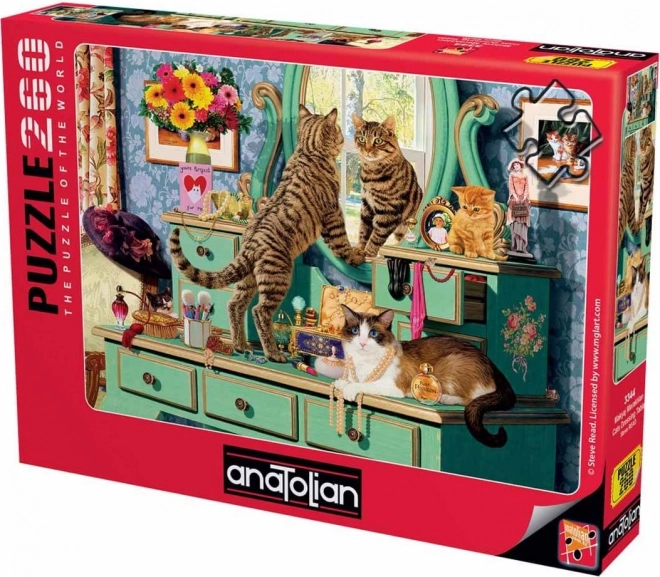 Puzzle toilette del gatto 260 pezzi