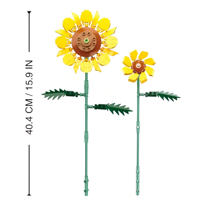 Girasoli dettagliati che non appassiscono