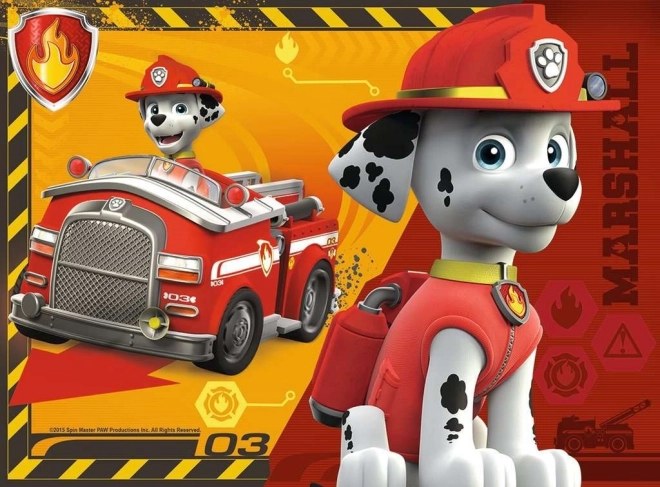 Puzzle 4 in 1 Paw Patrol