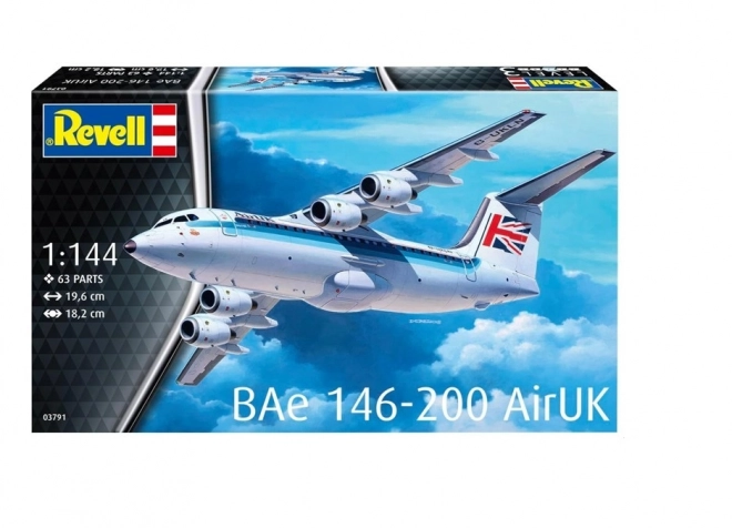 Modello in plastica BAE 146 RJ85 scala 1/144