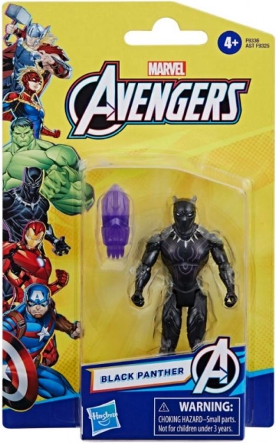 Figura Black Panther 10 cm con accessori