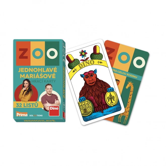 Carte da Gioco Mariáš Dino Prima Zoo