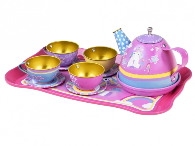 Set da tè colorato per bambini