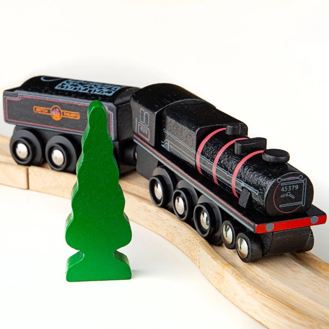 Replica Locomotiva Bigjigs Rail Black 5