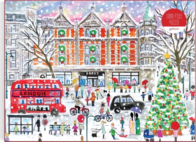 Puzzle Natale a Londra 1000 pezzi Galison