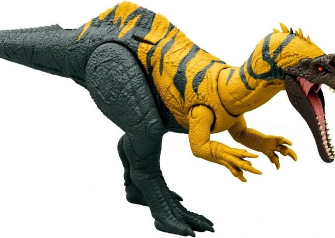 Statua dinosauro Ceratosuchops Jurassic World con ruggito selvaggio e parti mobili
