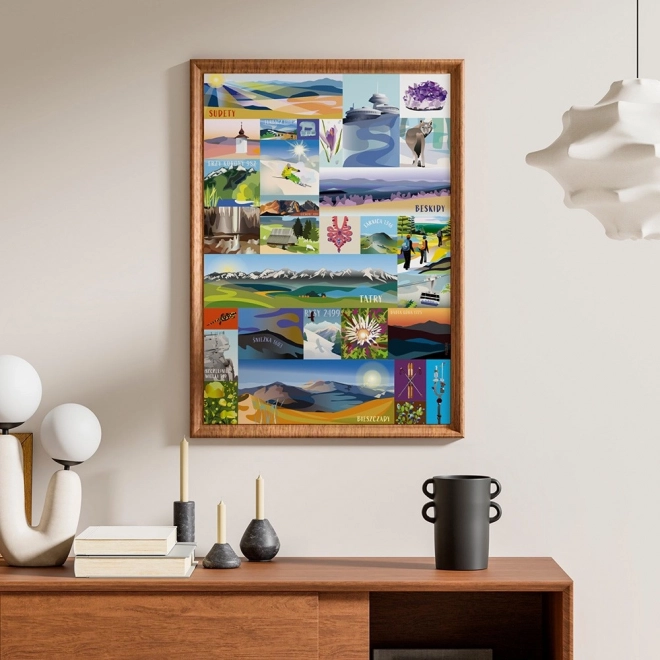 Puzzle Puzzlove Montagne Polacche 1000 pezzi