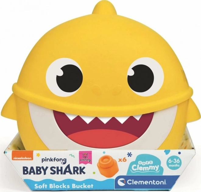 Clemmy Box Baby Shark con 6 Blocchi