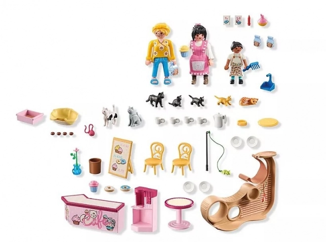 Set da gioco Kafè dei Gatti PLAYMOBIL