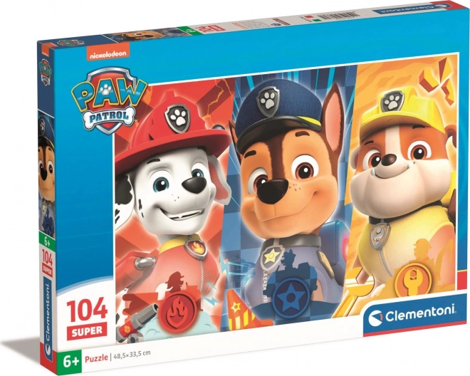 Puzzle 104 Pezzi - Paw Patrol di Clementoni