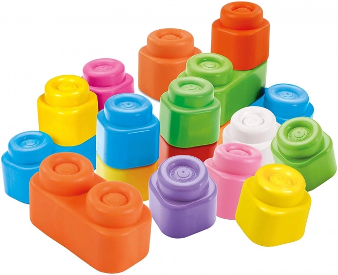 Set Clemmy Morbide 24 Blocchi Colorati per Bambini