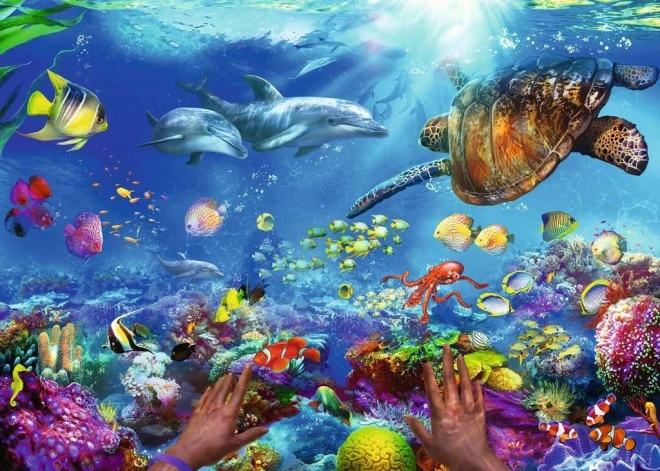 Puzzle Ravensburger Snorkeling 1000 pezzi