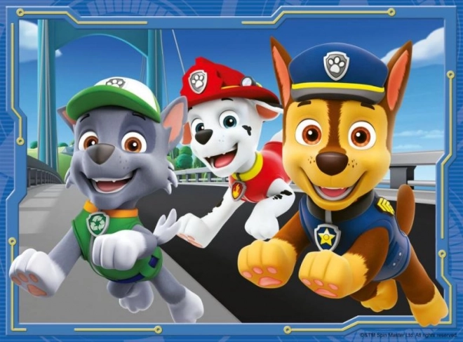 Puzzle 4 in 1 Paw Patrol