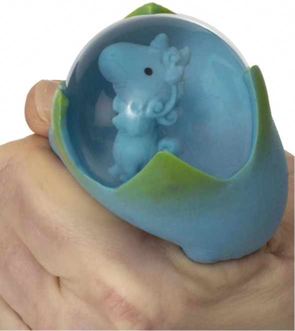 Uovo antistress Squeeze con unicorno