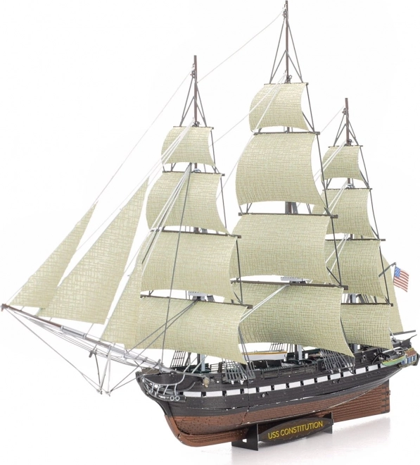 Puzzle 3D premium series modello USS nave METAL EARTH