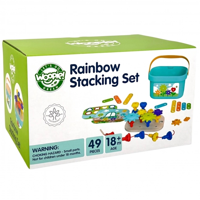 Kit motricità Montessori 12 in 1 con box in legno