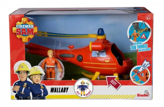 Elicottero Wallaby di Fireman Sam con personaggio