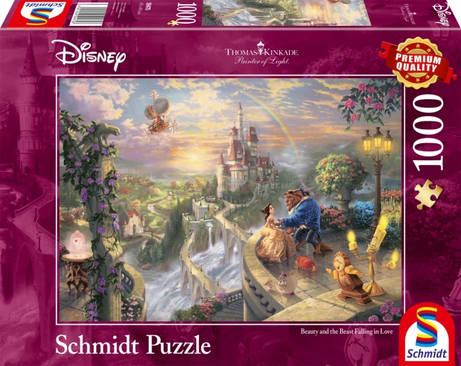 Puzzle Schmidt La Bella e la Bestia 1000 Pezzi