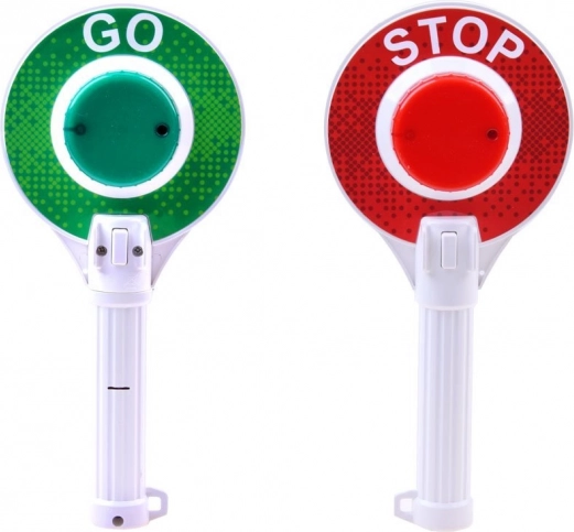 Segnale STOP/GO a doppia faccia