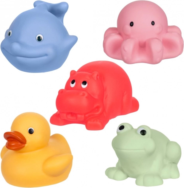 Animaletti da bagno Tullo 5 pz