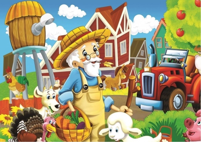 Puzzle Felice Agricoltore ART PUZZLE