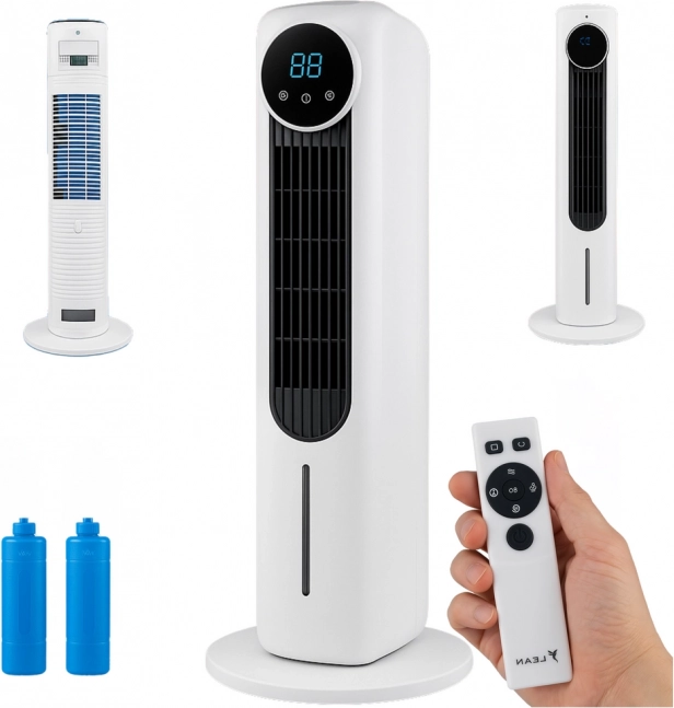 Ventilatore a colonna LEAN con raffreddamento ad acqua