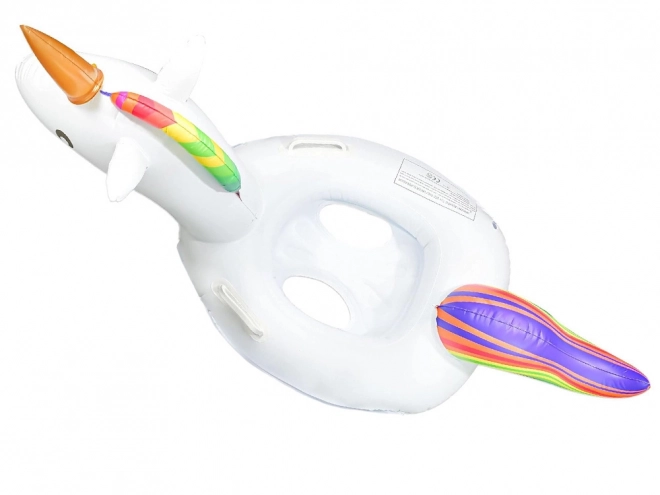 Anello gonfiabile per bambini a forma di unicorno per piscina