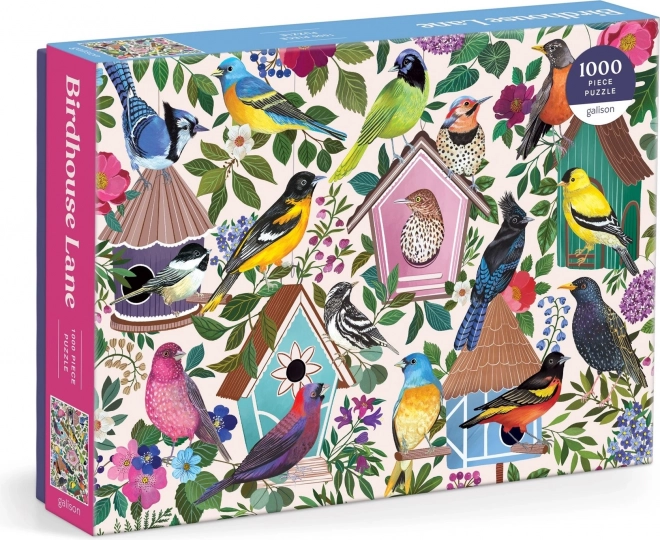 galison puzzle mondo degli uccelli 1000 pezzi