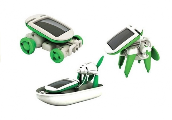 Kit educativo robot solare 6 in 1