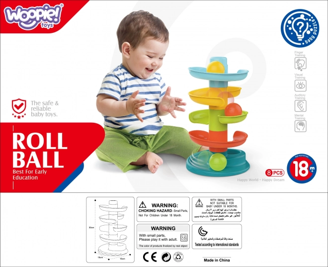 Spirale Kulodrom WOOPIE Baby con Palline