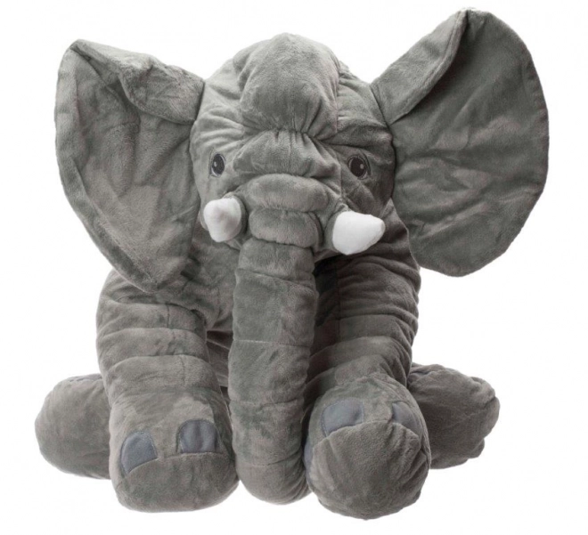 Grande peluche elefante grigio