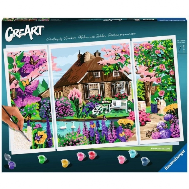 Casetta Rurale CreArt da Colorare Ravensburger