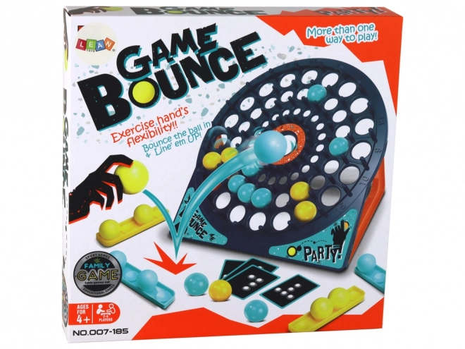 Gioco di abilità con palline rimbalzanti