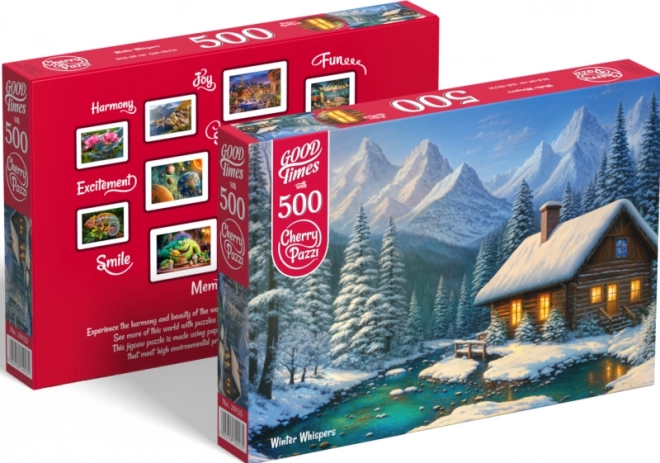 Puzzle Invernale Sussurro 500 Pezzi