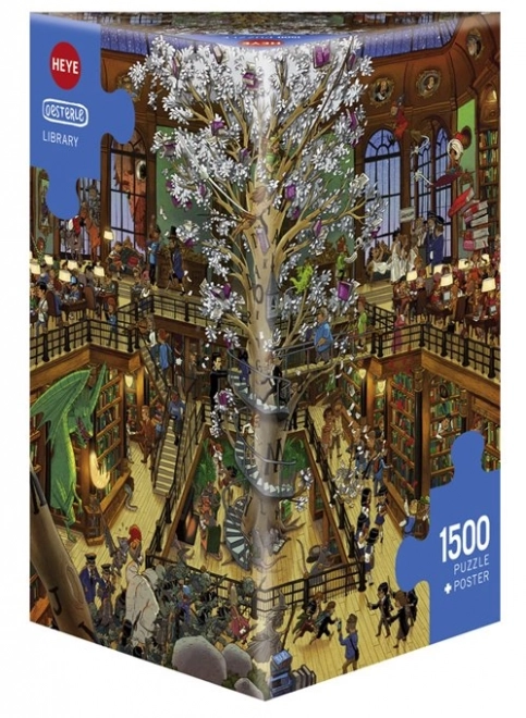 Puzzle Libreria 1500 Pezzi